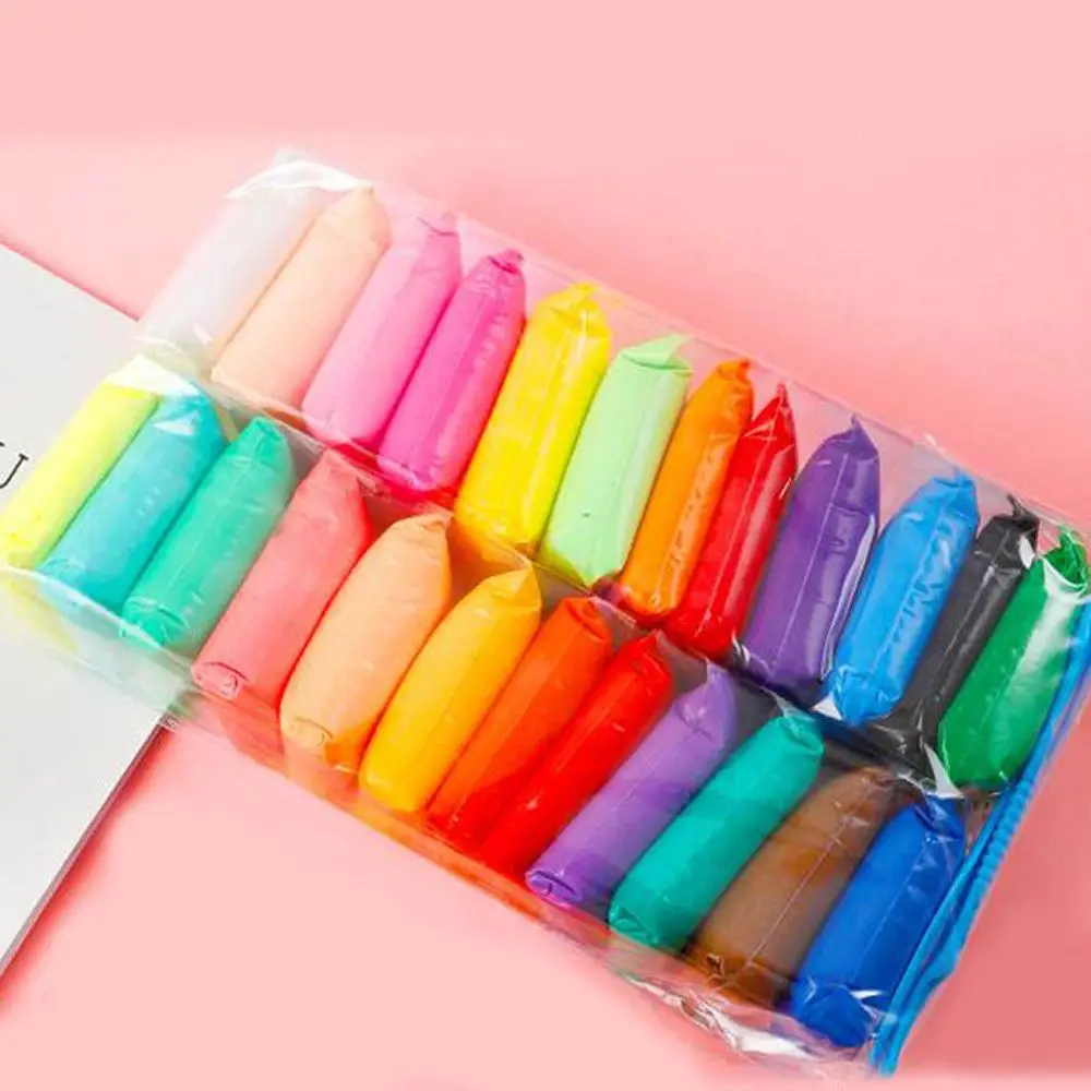 

Polymer Clay 5D Light Clay Soft Clay 36 Colors Slimes Air Dry Plasticine Super Light Slimes Modeling Clay