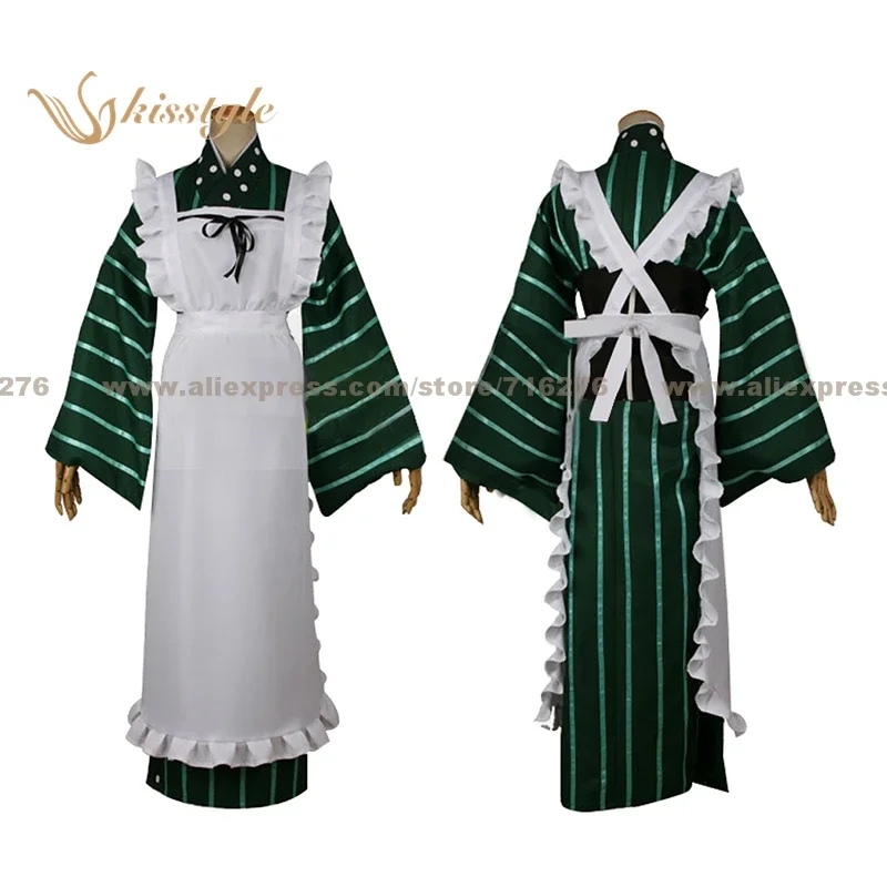 

Kisstyle Fashion Is the Order a Rabbit Chiya Ujimatsu Kimono COS Dress Cosplay Costume,Customized Accepted