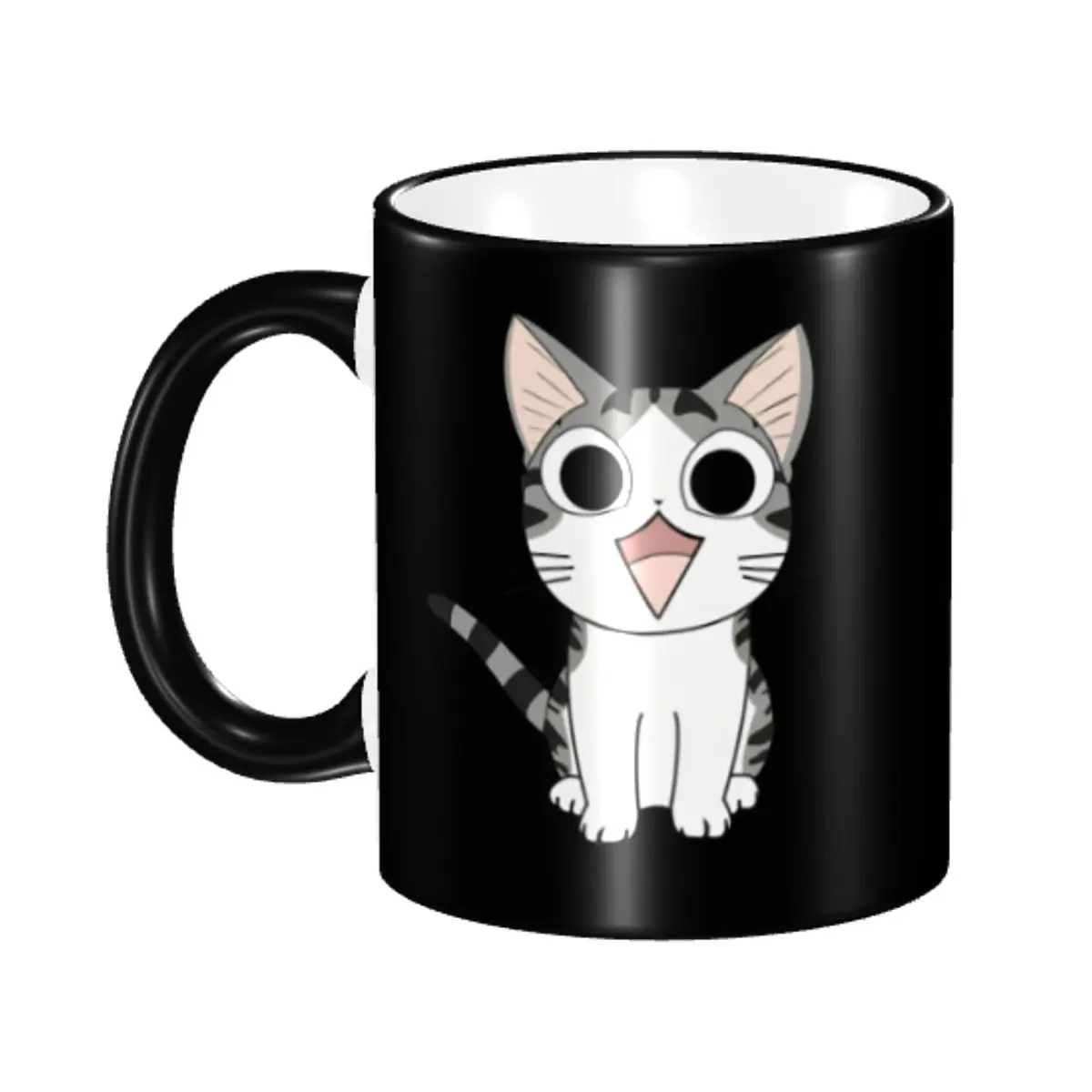 

Customized C-Chis Coffee Mugs DIY Creative Cat Kawaii Animal Ceramic Mug Creative Present