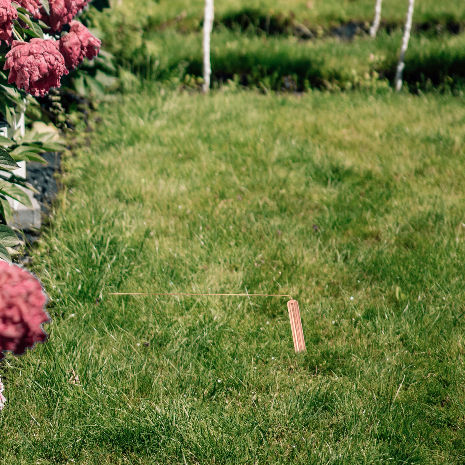 

2Pcs Copper Dowsing Rods Lightweight Ghost Hunting Water Divination Gold Positioning Spiritual Equipment Brass Divining Rods