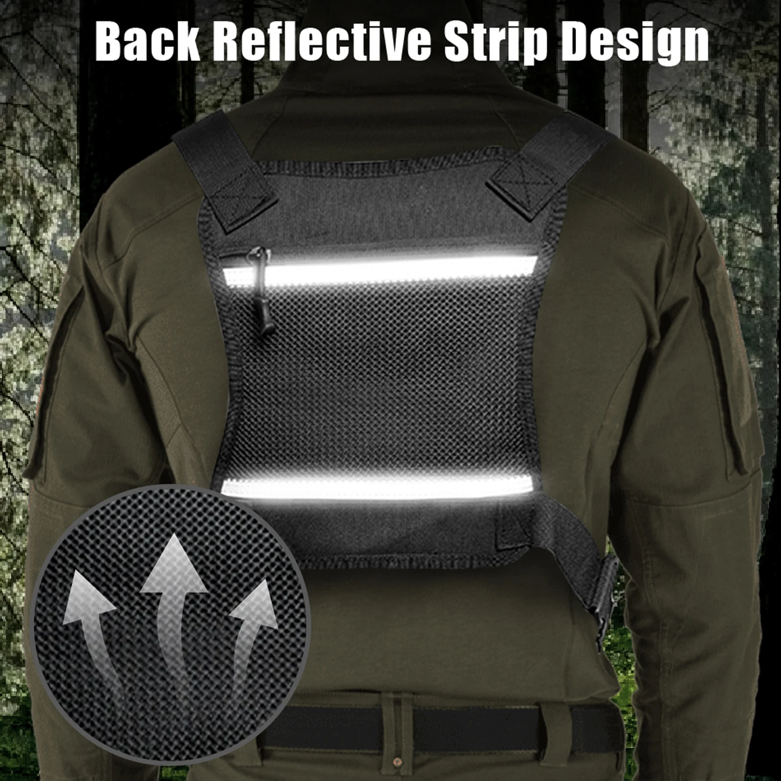 Tactical Vest Chest Bag Triple - Women'S Fashion Magazines review and price