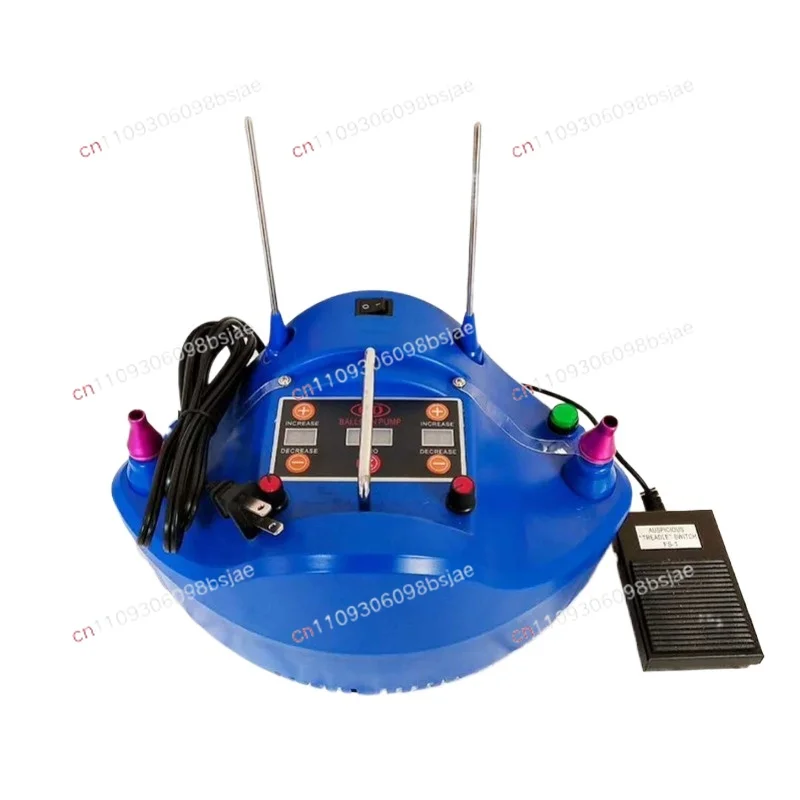 CD-608 220V Electric Precision Balloon Pump Quantitative Balloon Inflator with Digital Timer Counter Foot Switch
