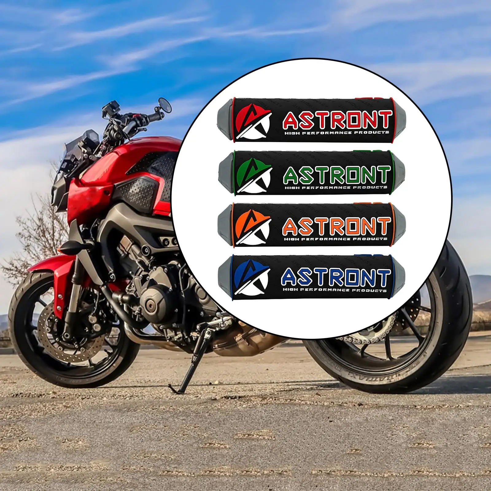

250mm Handlebar Cross Bar Pad Motorcycle Cotton Fit for Dirt Bike