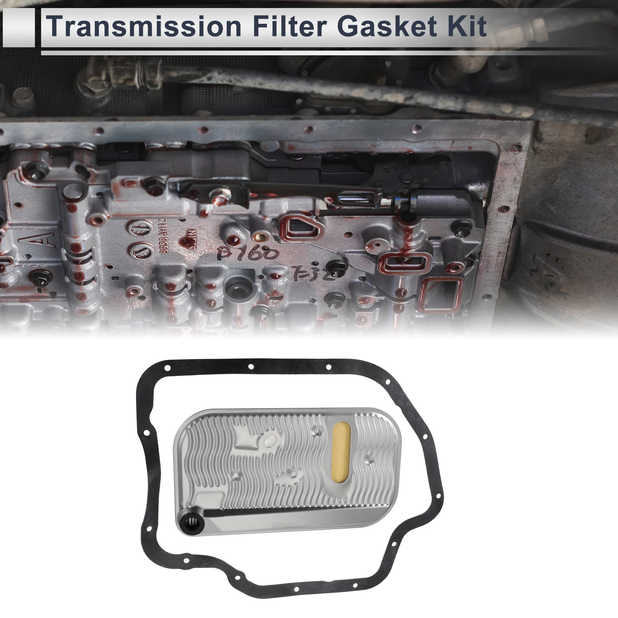 

UXCELL TH400 Engine Transmission Filter No.6259423 for Buick Wildcat 1968-1970