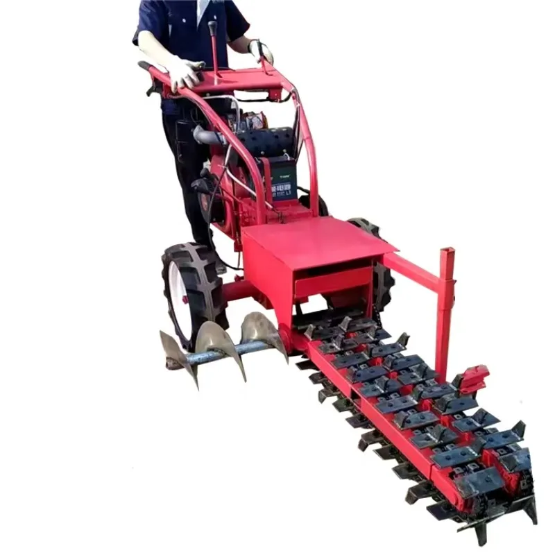 

15HP Chain Trencher Price Farm Mini Dual Track Chain Hand Held Trenching Machine