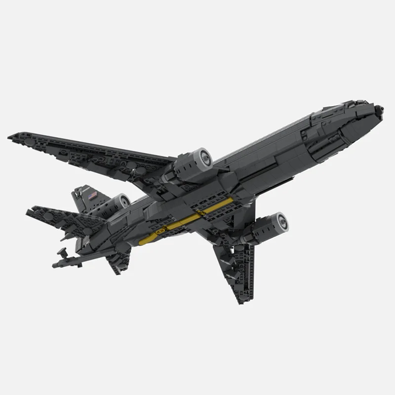 Military Aircraft Model Building Bricks KC-10 Extender Airplane Model ocTechnology Modular Block Christmas DIY Toy Holiday Gifts