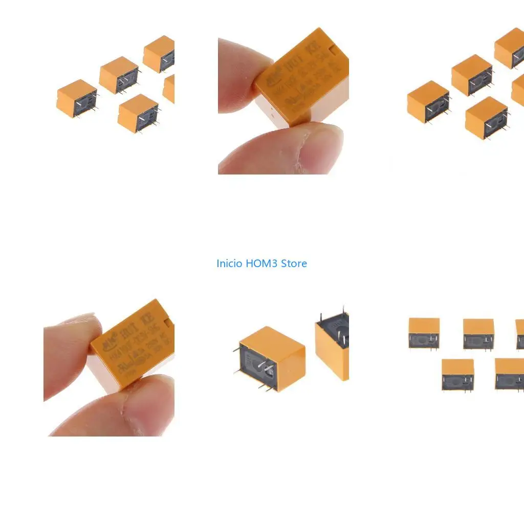 A5YD 5 Pcs 3V HK4100F-DC3V-SHG 6 Pins 3A 250V AC 30V for DC