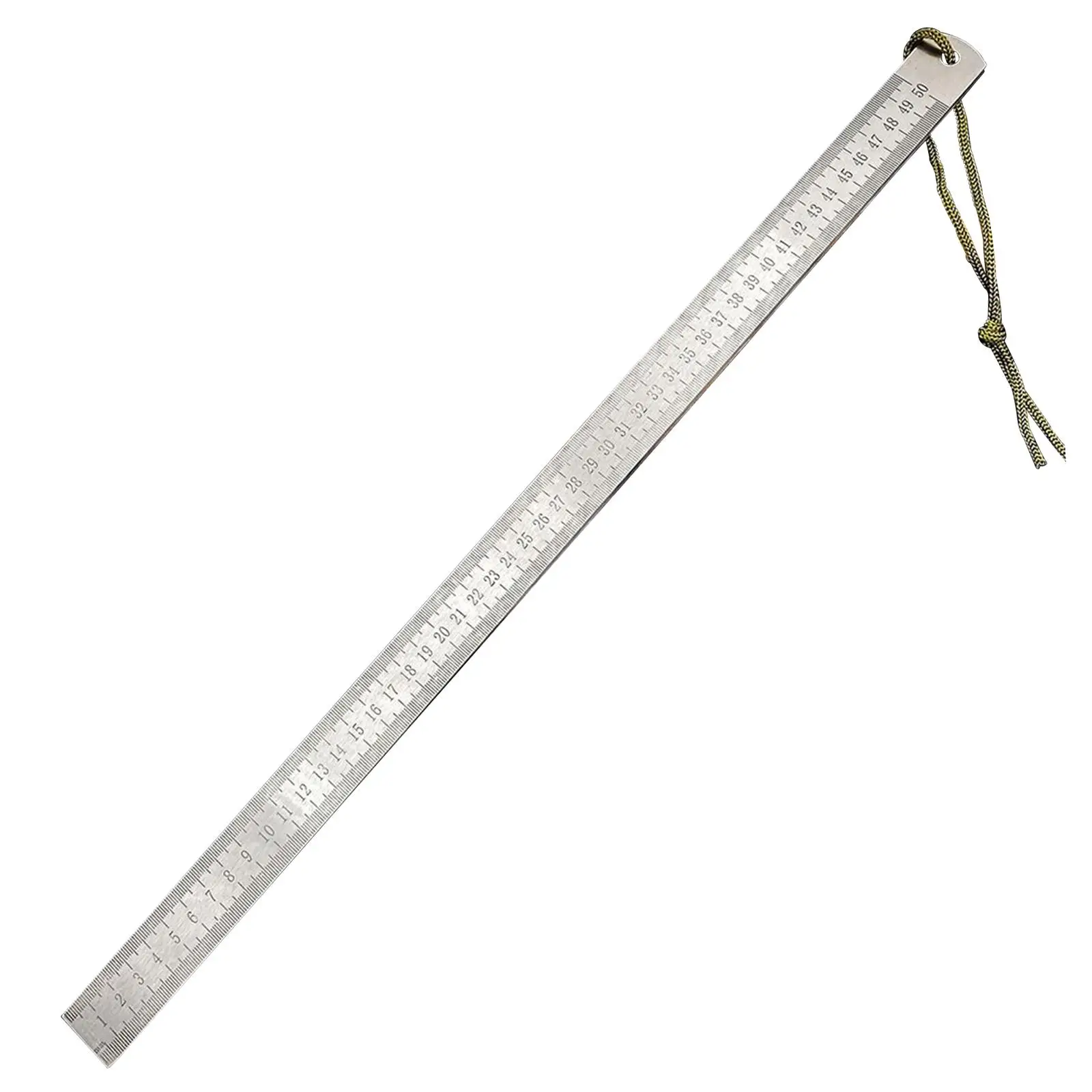 Multifunctional Ruler 50cm Scale Markings for Learning Technical Drawing