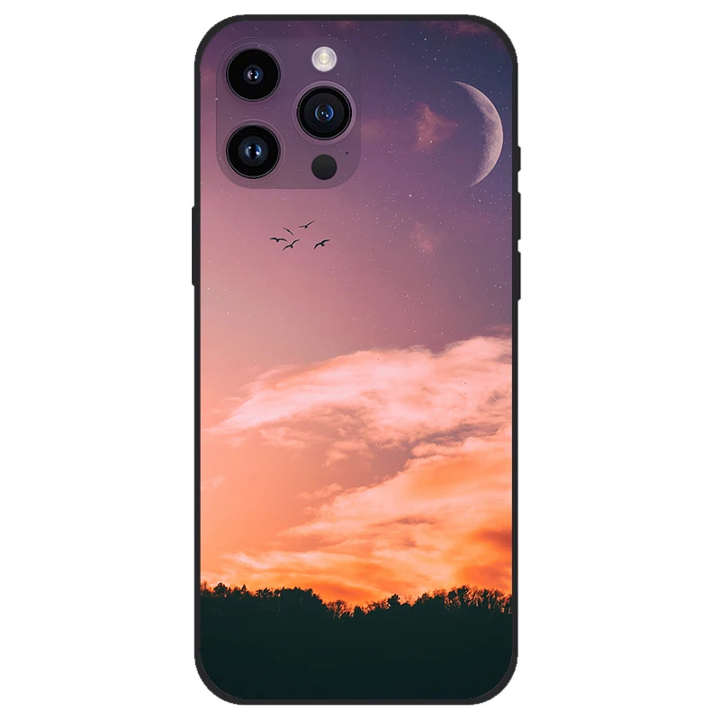 لينة سيليكون الأسود مكافحة قطرة غطاء الهاتف ، تصميم فريد من نوعه ، حالات لابل آيفون 15 ، 15 برو ، 15Plus ، 15Max #6