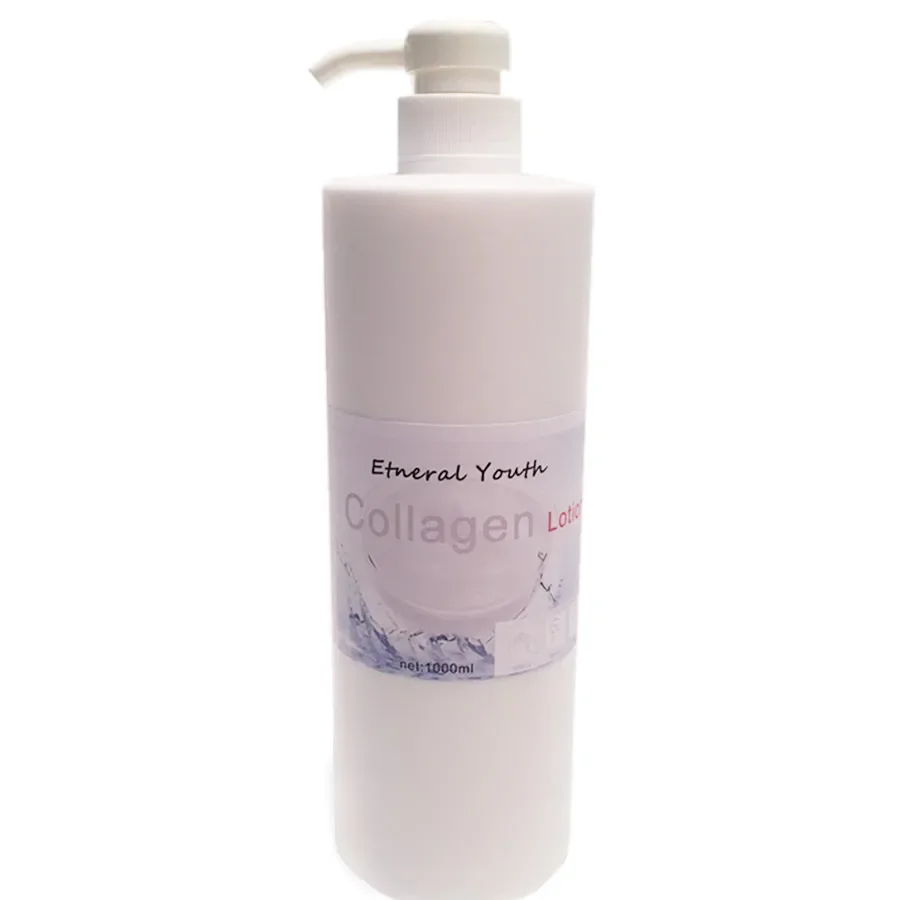 Fish Collagen Antioxidant Emulsion Lotion Anti-wrinkle Anti Aging Lotion Ageless Moisturizing 1000ml
