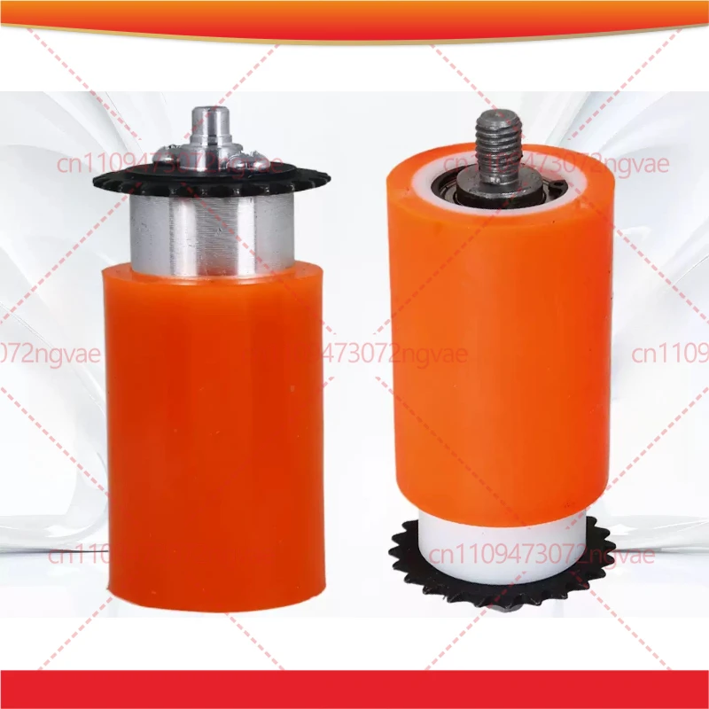 For 750 Edge Banding Machine Red Roller Chain Motor Press Roller Auxiliary Roller Replacement Parts Power Tools Accessory