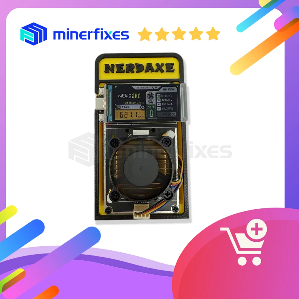 

mini bitcoin minerNerdAxe Ultra DIY Miner 500GH/S 12W BM1366 ASIC Chip Bitcoin miner cypto miner bitaxe supralottery miner