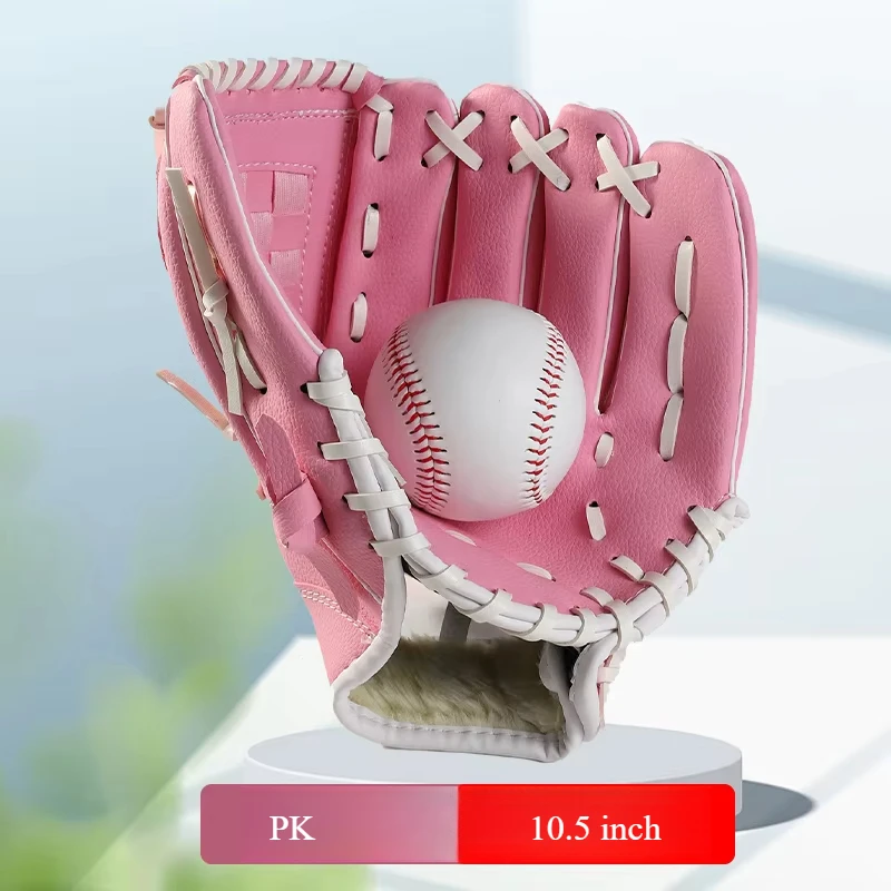 Baseball Glove Children Junior Adult Fielding Professional Baseball Softball PU Catching Glove Team Building Expansion Props