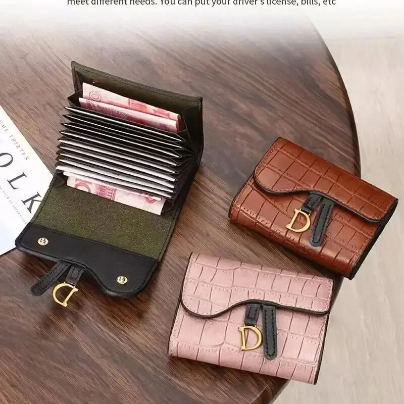 Compact & Chic: Multi-Function PU Card Holder and Wallet