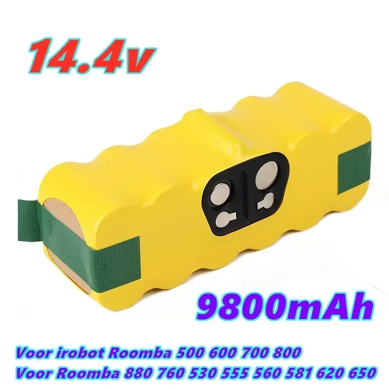 

Ersatz 9800mAh Ni-Mh Akku Für IRobot Roomba 500 600 700 800 Serie 536 555 560 580 620 630 650 760 770 780 790 870 880