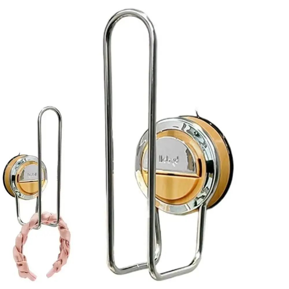 

Multi Functional Suction Cup Bathroom Hook Wall Mounted No-punch Headband Storage Rack Hanging Seamless Bathroom Adhesive Hook