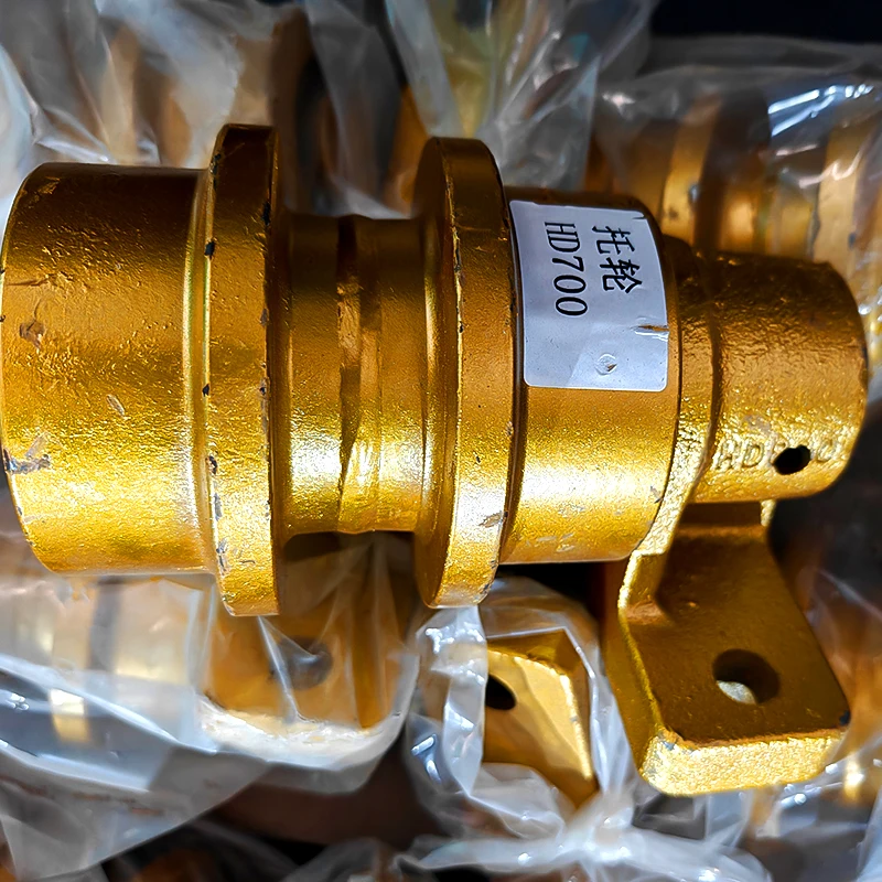 Crawler Track Roller for Excavator & Bulldozer Spare Parts 50Mn Steel HRC52-58 Fits D3c/D4/D4d/D4h/D6/D7g/D8/D8r/D85/PC200/5