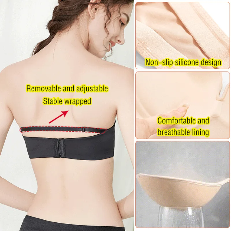 Thumbnail 2 - #69 Strapless Bras Sale