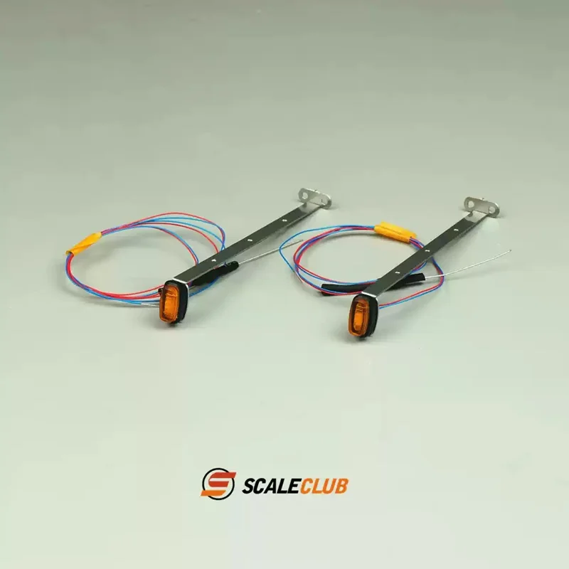 

Scaleclub 1/14 трактор самосвал ширина света сигнальная лампа опасности LESU DIY