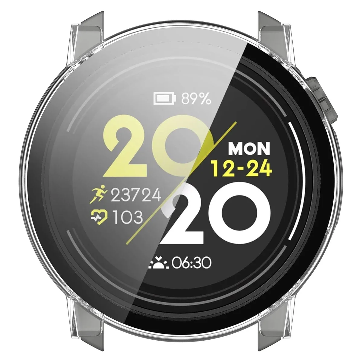 Casing Kaca Tempered untuk Coros Pace 3 2 Tali Jam Tangan Pintar Penutup Pelindung Bumper Pace3 Pace2 Aksesori Cangkang Pelindung Layar