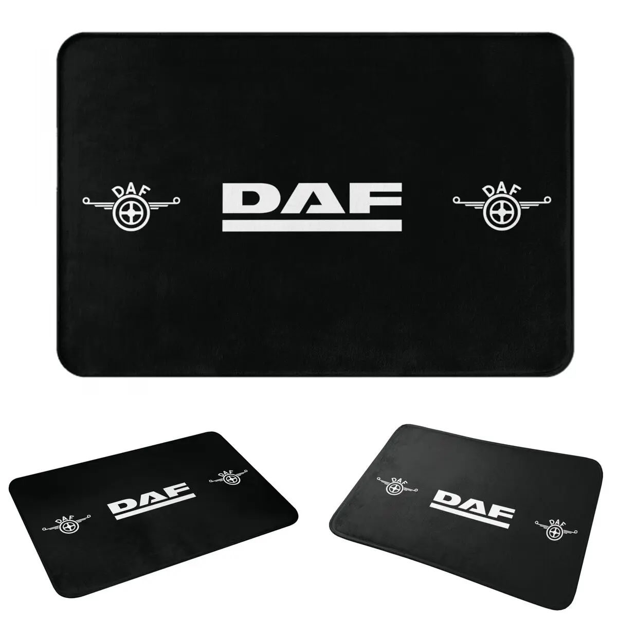 Daf Truck Classic Car Logo 10 Anti-slip Doormat Floor Mat Sand Scraping Carpet Rug for Kitchen Entrance Home Living room Footpad