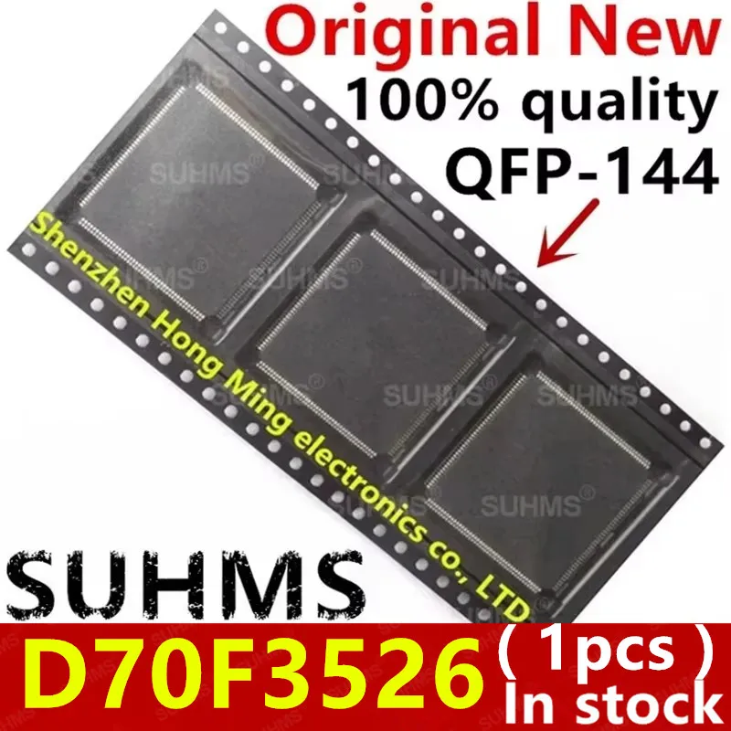 (1piece)100% New UPD70F3526 D70F3526 QFP-144 Chipset