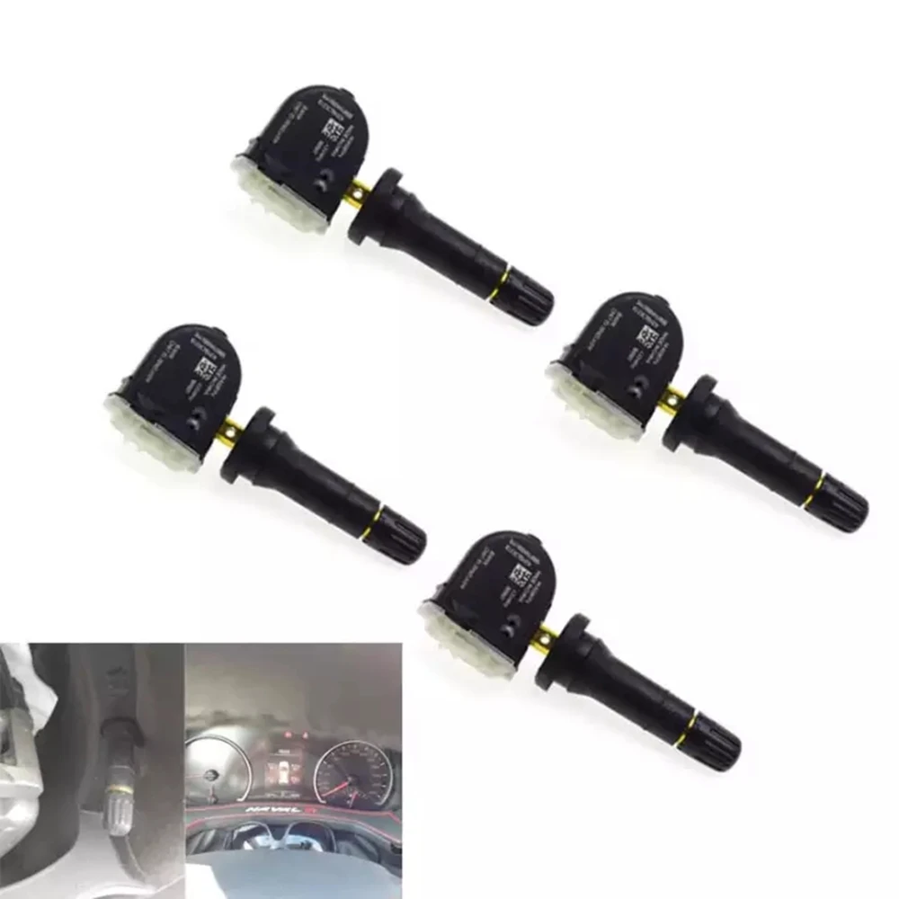 4Pcs TPMS Tire Pressure Sensor 43 HZ 3641100XKR02A for Great Wall Haval 2019 F7 H6 WEY VV5 VV6 VV7 Tire Sensor Crysler