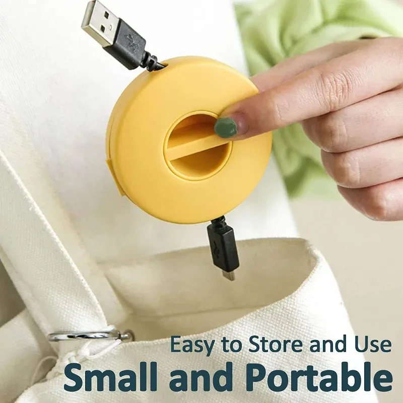 Portable Multifunctional Wire Winder Box Data Cable Storage Case Headphone Container USB Charger Holder Wire Organization So