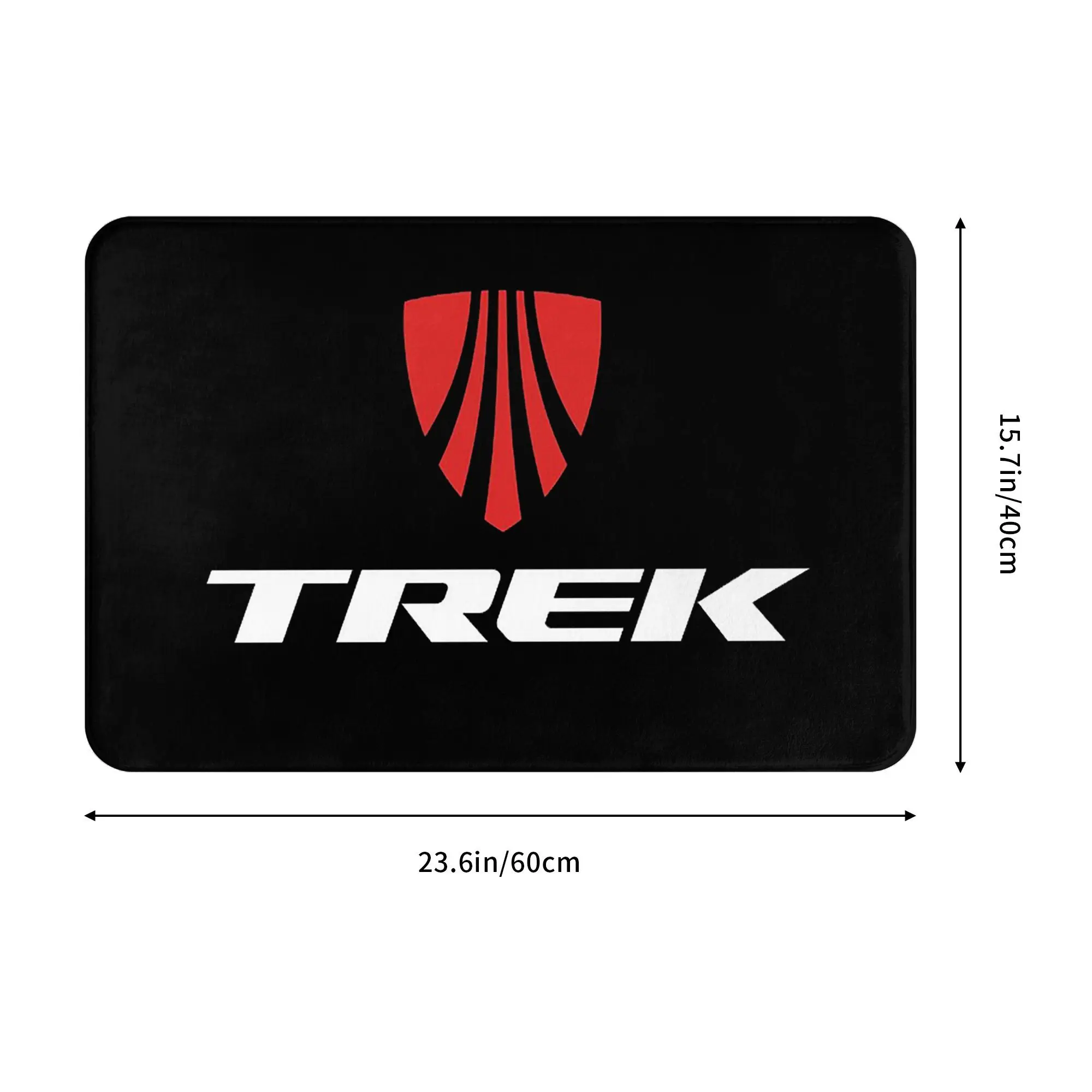 Trek Bike Logo Non-slip Doormat Floor Mat Cushion Carpet Rug for Kitchen Entrance Home Balcony Footpad Mats