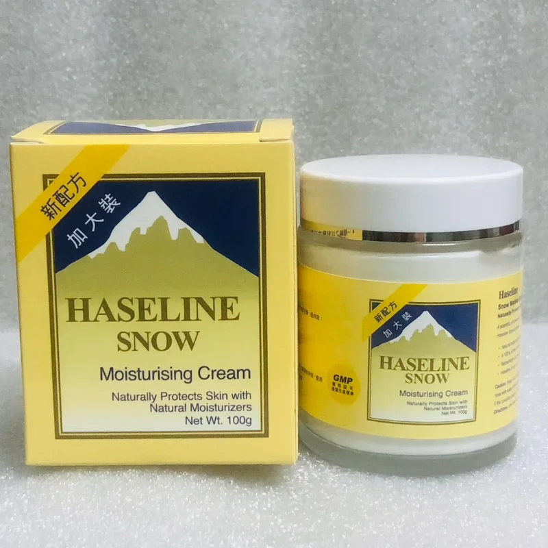 

Haseline Snow Moisturizing Cream 50g/100g Naturally Protects Skin Nourihing Deep Hydration Brightening Smoothing Skin Care Cream