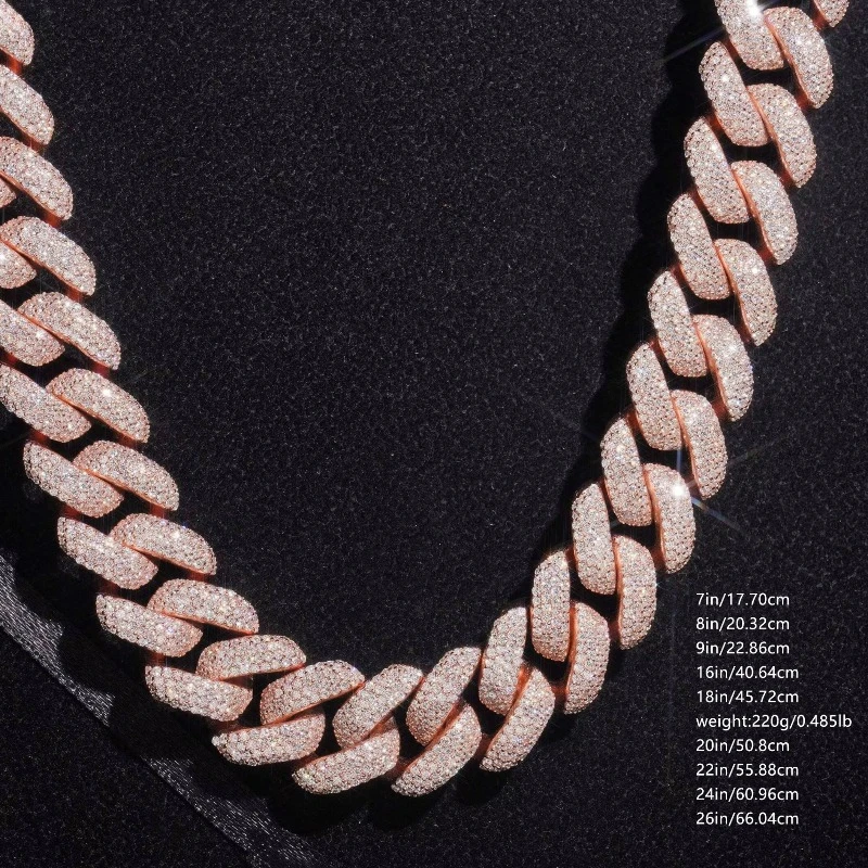 Luxurious 22mm Bubble VVS Full - Streetwear Brand Jewelry 评论和价格