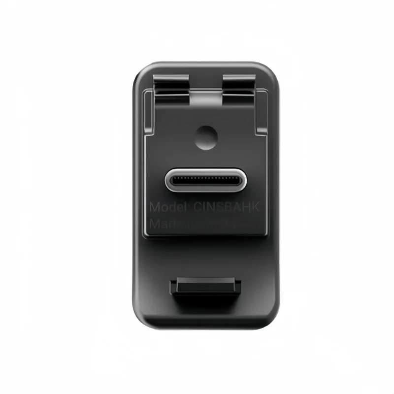 Insta360 X5 Original Audio Adapter with Charging Port | 3.5mm Mic Input & USB - C Charger | Expansion Accessory for Pro - Level