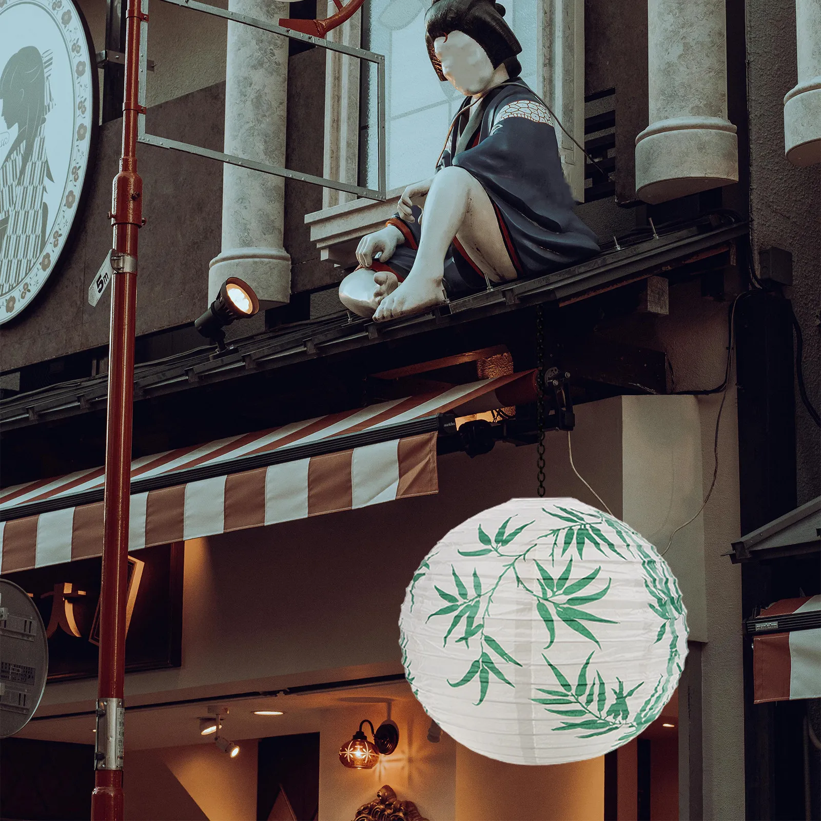 Lanterna de Papel Suspensa Est - Japanese Lantern Paper avaliação e preço