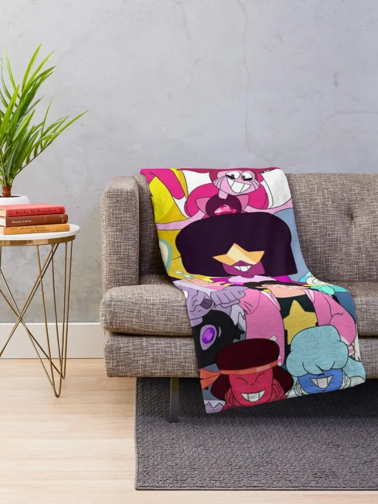 goodbye Steven Universe Throw Blanket retractable and reclining sofa blanket