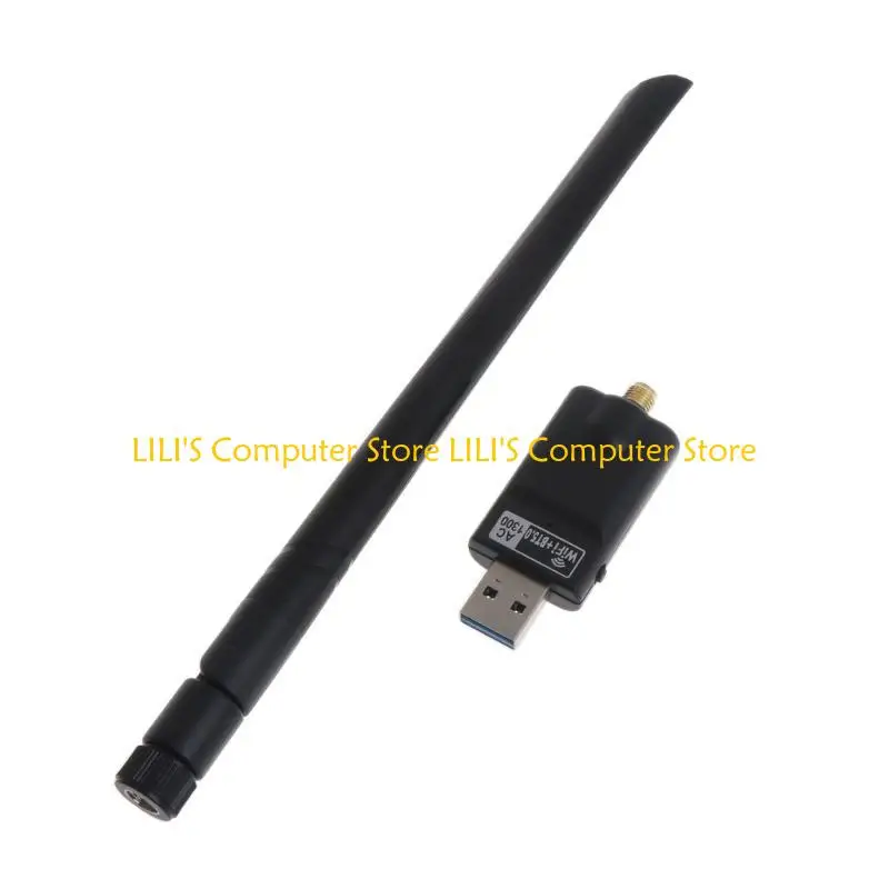 

A52B Wi -Fi Adapter 2.4/5 ГГц AC1300 USB беспроводная сетевая карта для адаптера для ноутбука для ПК