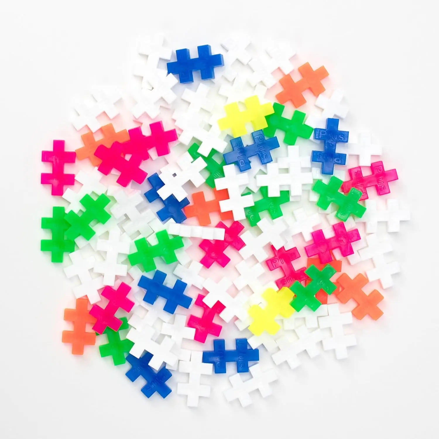 3D Figure Building Block Set, Fun Stem Toys for Kids, 70 Interlocking Pieces - Unicorn Mini Maker Tube