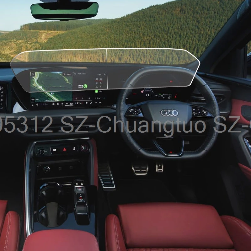 

Защитная пленка из закаленного стекла для Audi SQ5 Sportback 2025 2026, автомобильная GPS-навигация, приборная панель, защитная пленка SQ5, аксессуары