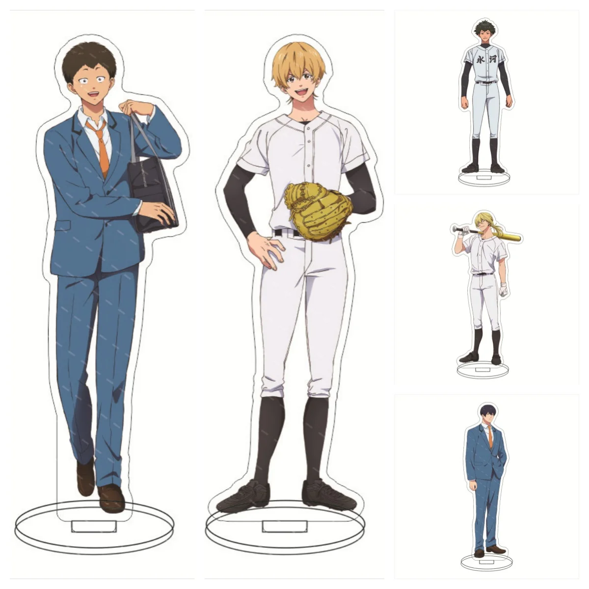 New Anime Forget Battery Acrylic Stand Model Cosplay Characters Ornament Accessories Goods Collection Gift 15cm