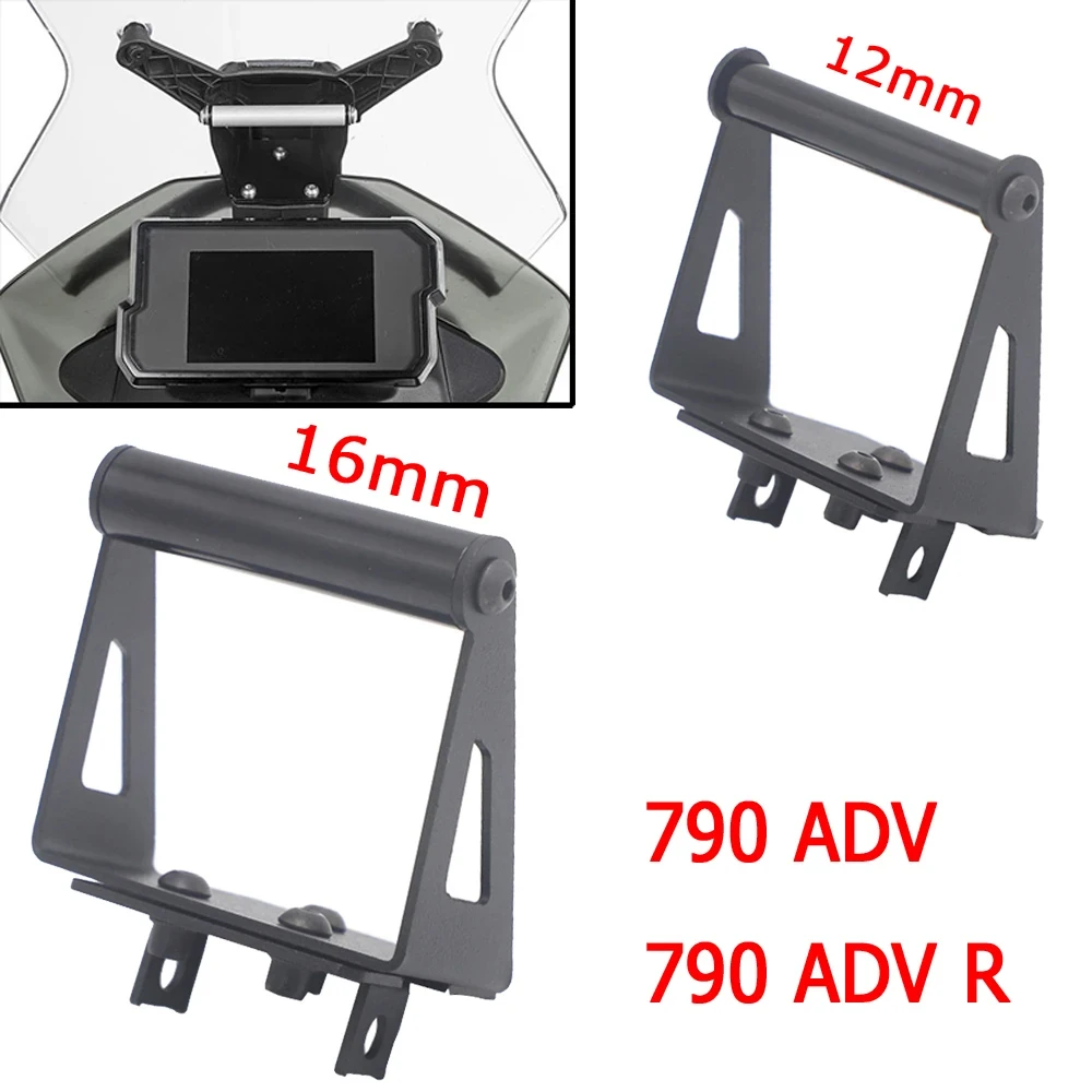 Motorcycle Accessories Smartphone Stand Navigation GPS Plate Bracket Adapt Holder For KTM 790 Adventure R 12MM And 16MM 790 ADV