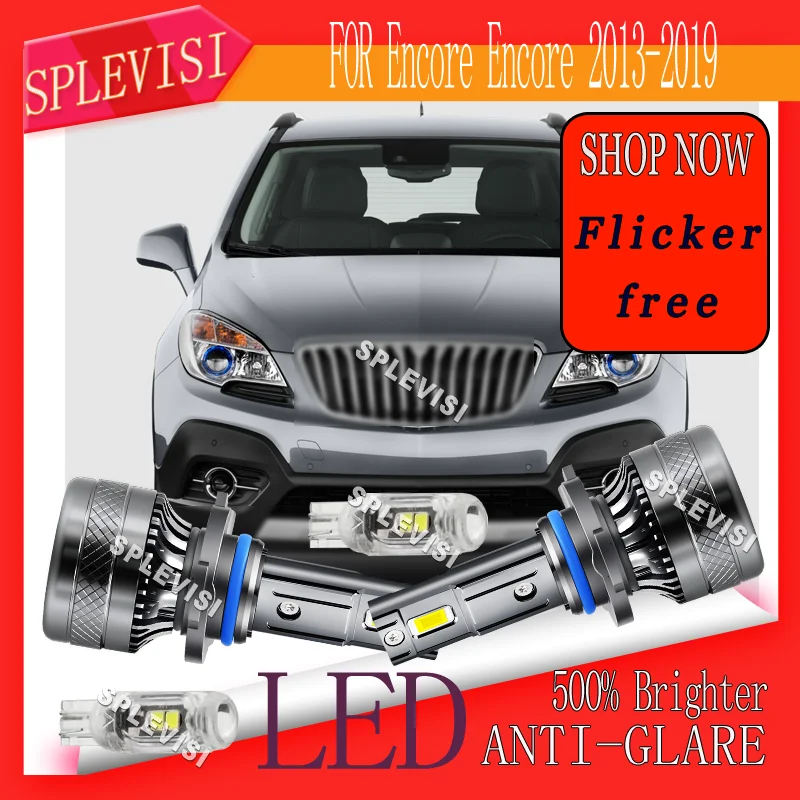 

2pcs 9005 HB3 Warranty 2 Year Waterproof built in Cooling Fan High Beam For Encore Encore 2013 2014 2015 2016 2017 2018 2019