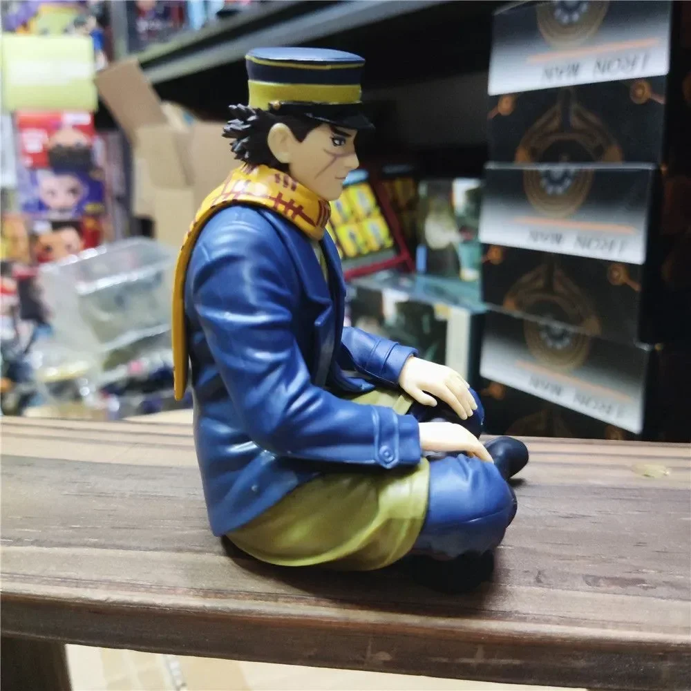 Golden Kamuy Sugimoto Saichi Action Figures Model Toy Collectible Desktop Ornaments for Kids Gifts