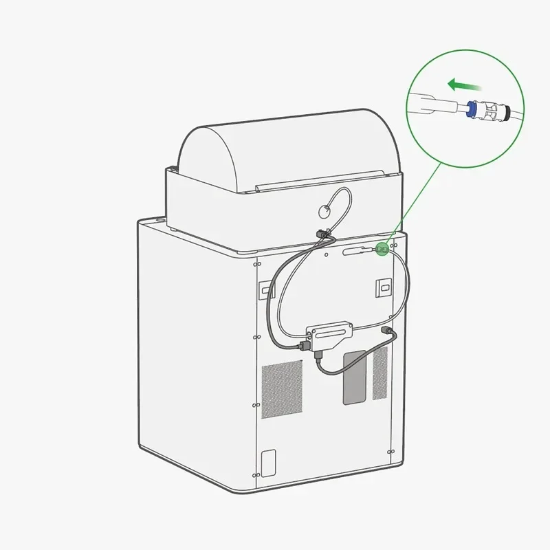 Bambu Lab 3D Printer Teflon Feed Tube Connector 3pcs