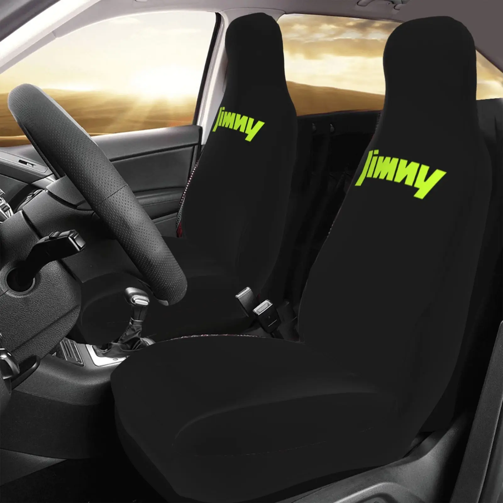 Jimny  Pattern Series Two-Part Seat Cover - Anti-pollution Convenient Protection Kit - Suitable for All Vehicle Models