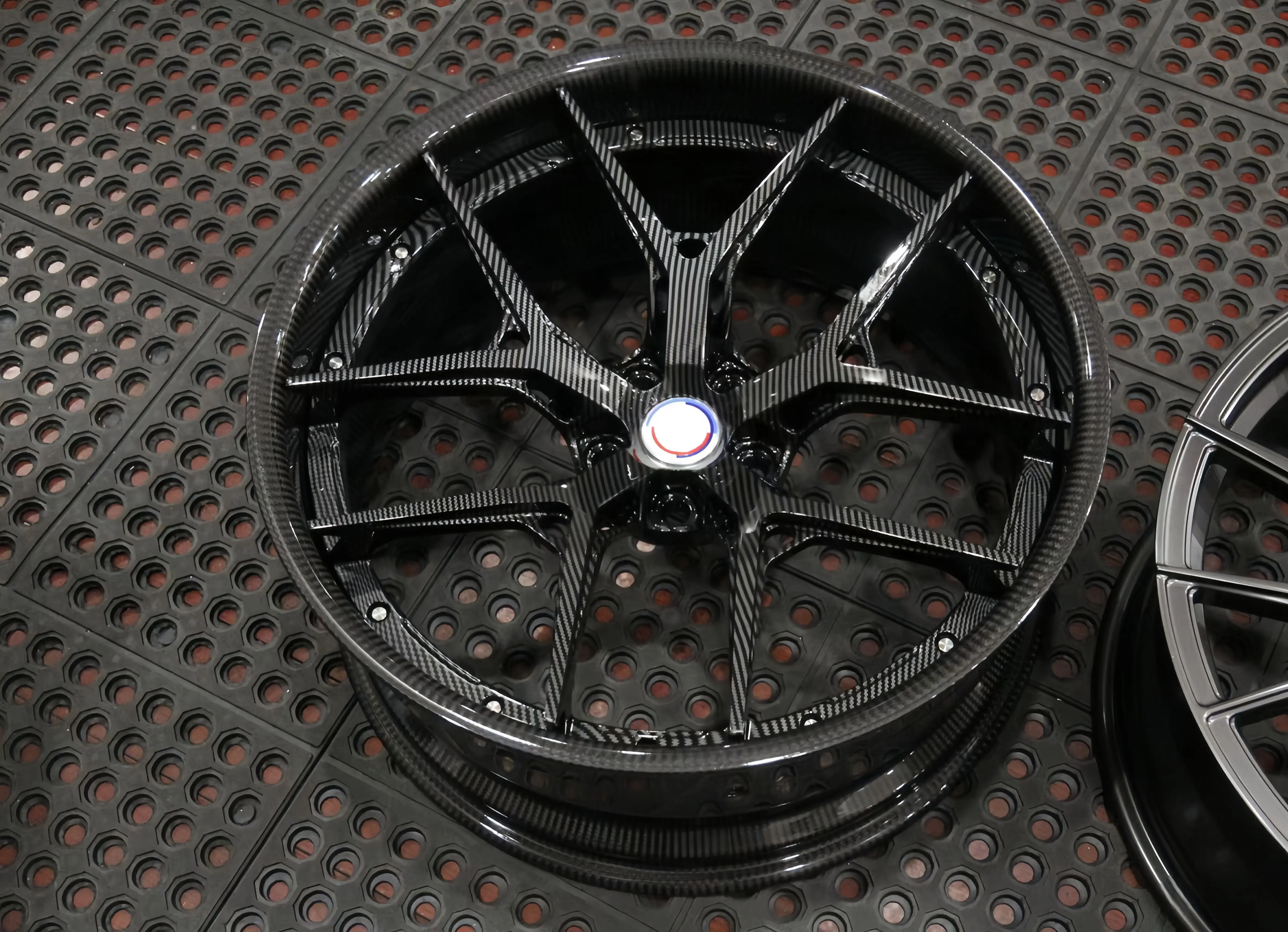 HOT sale Carbon fiber  customization 5x120 5x112 5x114.3 18 - 24inch 2-piece  Wheels for