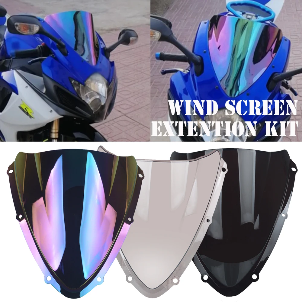 

Motorcycle For SUZUKI GSXR600 GSXR750 K8 2008 2009 2010 GSXR 600 750 K8 Windscreen Windshield Deflector Protector Wind Screen