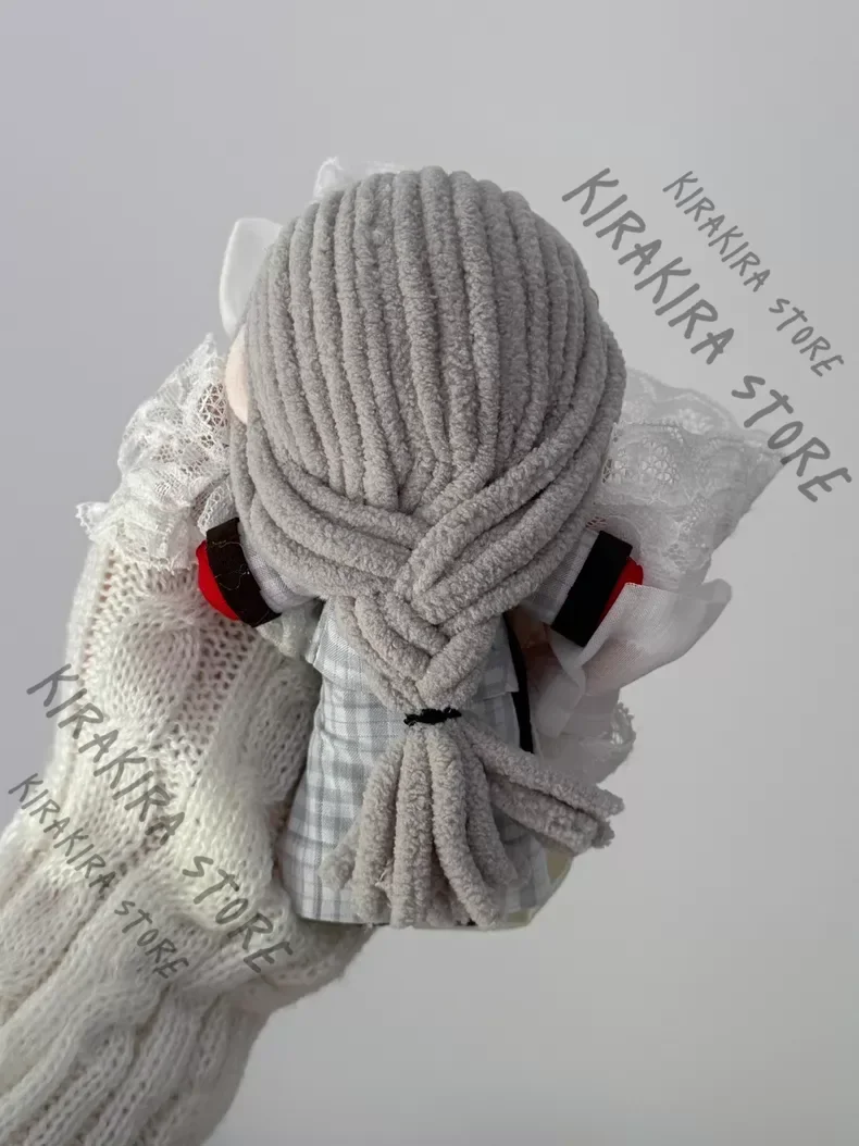 Path To Nowhere Hilda Cosplay Fluffy Hand Sewing Button Eye Puppet Figurine  Cotton Plushie Moppet Purely Handmade Ornaments