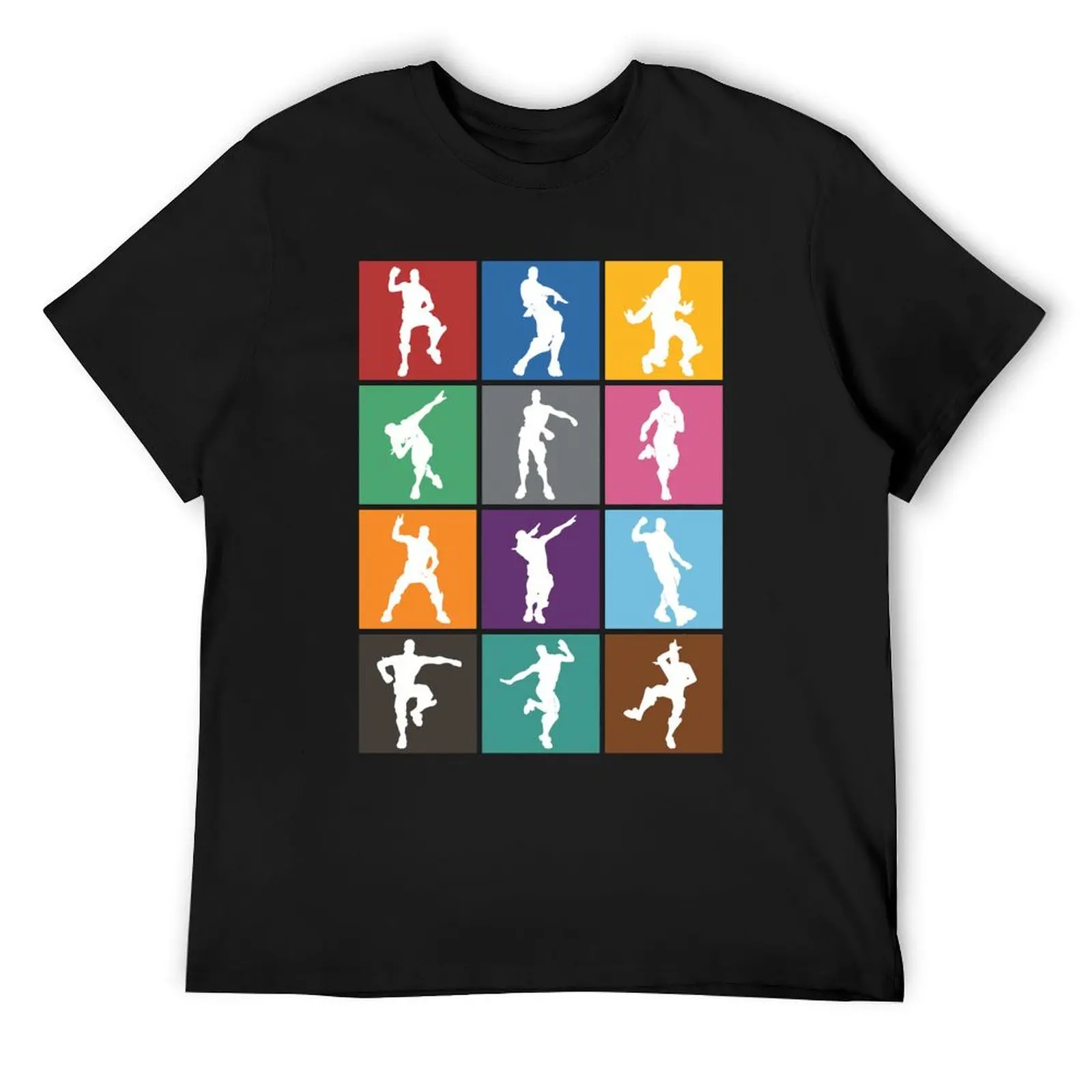 Battle Royale Victory Dance Rainbow lattice Funny Classic T-Shirt man t shirt plus size tops mens t shirts top quality