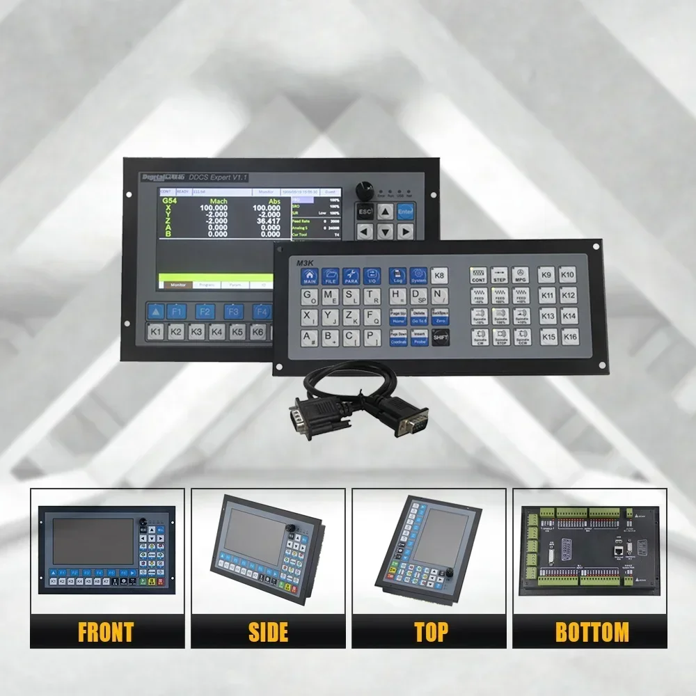 HLTNC DDCSE.5LM + M3K Контроллер движения с ЧПУ для фрезерного станка по дереву с ЧПУ для гравировального станка с ЧПУ