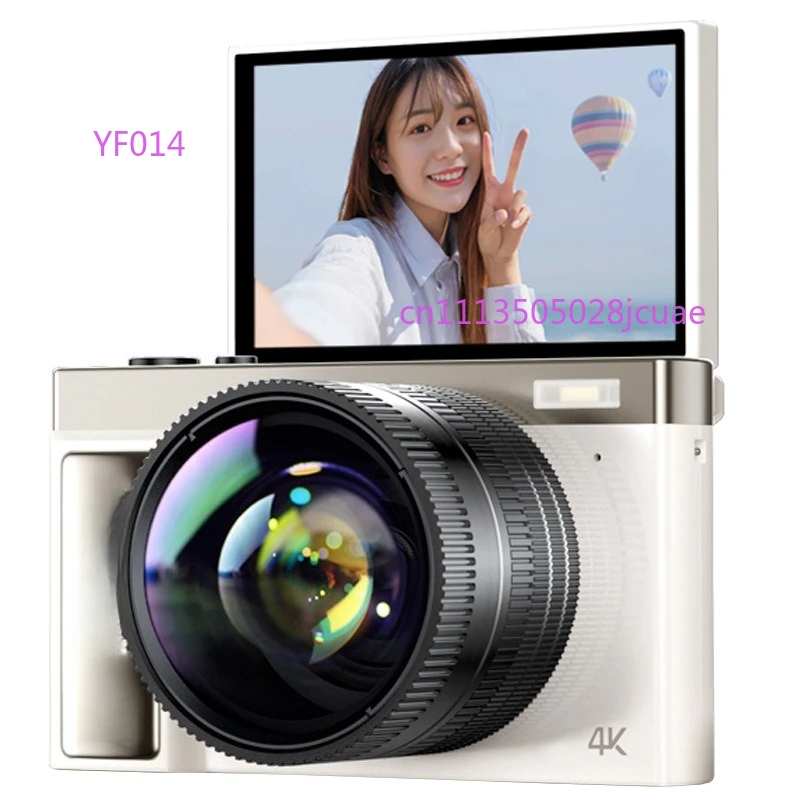 

Flip Screen Digital Camera, HD Entry Level Micro Single Camera, Portable Travel Camera for Students Girls, Non-CCD