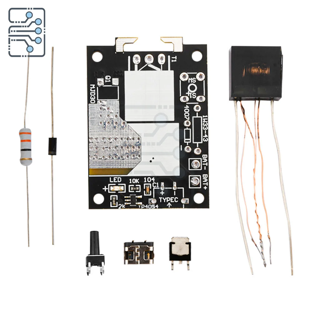 لتقوم بها بنفسك عدة وحدة الإشعال الجهد العالي مولد الجهد العاكس وحدة الجهد العالي قابلة للشحن قوس الشاعل الإلكترونية لتقوم بها بنفسك عدة